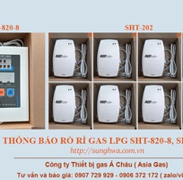 Bộ cảnh báo xì gas 8 đầu dò