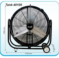 1 Quạt sàn di động Dasin có cánh lớn nhất lên tới 100cm có loại nào