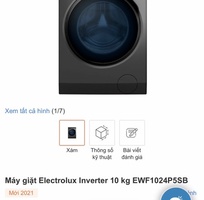 7 Máy giặt electrolux inverter moden 2021 Siêu khuyến mãi
