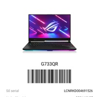 3 Laptop Asus Rog Strix Scar G733QR 17inch, fullbox, bảo hành 4/2023