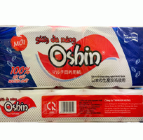 Giấy vệ sinh cuộn nhỏ Oshin 70gram, giấy đa năng