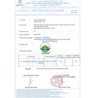 3 Chứng nhận Bộ y tế cloramin b 25, bột khử khuẩn chloramine clorabee HCCB Việt Nam Thùng 25 kg