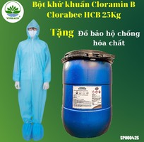 4 Chứng nhận Bộ y tế cloramin b 25, bột khử khuẩn chloramine clorabee HCCB Việt Nam Thùng 25 kg