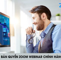 1 Cung cấp bản quyền Zoom Webinar chính hãng, giá tốt, có VAT