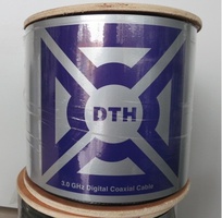 2 Cáp đồng trục Unisat, RG6. Cáp 5C. Cuộn 305m.