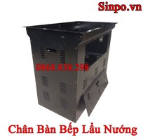 1 Chân bàn bếp lẩu nướng nhà hàng