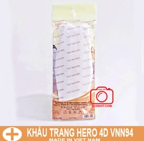 4 Túi 5 chiếc khẩu trang 4D Hero Tây Sài Gòn Cao Cấp Tiêu Chuẩn VNN94