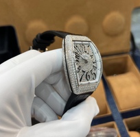 1 Franck Muller Vanguard Lady V32 Full Diamonds Đồng hồ chính hãng