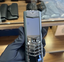 Vertu Signature Pure Black  - Hình thức 90% - Main màn da zin