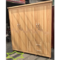 Thanh lý Tủ áo 4 cánh mdf 1m8 2m mới giá rẻ