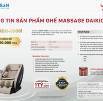 9 Ghế Massage Dakiosan phân phối bởi Viettel Construction sale 50%