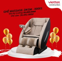 8 Ghế Massage Dakiosan phân phối bởi Viettel Construction sale 50%