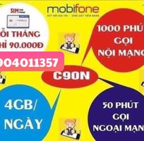 3 Xả lô trả trước mobifone số đẹp giá tốt nhất vịnh bắc bộ