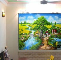 3 Vẽ tranh tường 3d nghệ thuật ở Hà Nội