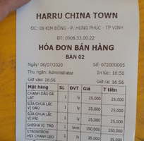 2 Bán máy tính tiền cho quán trà sữa, cafe tại Tiền Giang