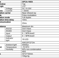 5 Thiết bị truyền dữ liệu quang Truyền thông quang Cảm biến quang cho AGV - OPCA-1603i