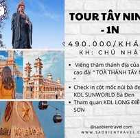Tour Tây Ninh - Núi Bà Đen - Tòa thánh Tây Ninh