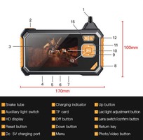 Kính nội soi công nghiệp 1080P HD 4.3 inch Màn hình LCD 2600mAh Inskam W113i