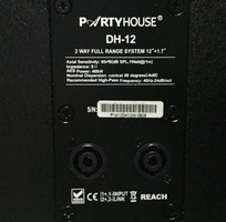 1 LOA PARTYHOUSE DH-12 bát 30 mới nhập khẩu cực hay