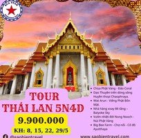 Tour Thái Lan 5 ngày 4 đêm cao cấp
