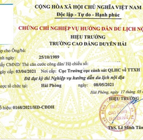 Chứng Chỉ Hướng Dẫn Viên Du Lịch Quốc Tế Nội Địa