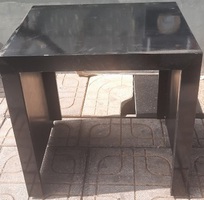 Thanh lý Bàn cafe vuông màu đen cũ