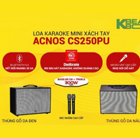 Loa karaoke xách tay Acnos CS250PU đang thịnh hành thị trường VN