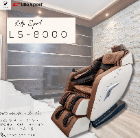 Siêu phẩm  LifeSport LS-8000 tích hợp những chương trình massage chuyên nghiệp