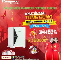 Ưu đãi 8,050,000VNĐ cho Máy lọc nước Kangaroo Hydrogen KG100HU dịp đại lễ 30/4-1/5