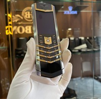 Vertu signature stell Mix Yellow Gold hang Zin chính hãng 100