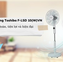 Quạt đứng Toshiba F-LSD 10 W VN an toàn, tiện lợi và hiện đại