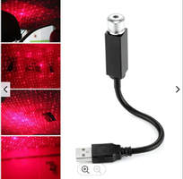 2 Đèn led chiếu trần xe ô tô cắm USB tiện lợi tạo bầu trời sao GIÁ CHỈ 29K