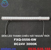 Đèn LED Thanh Chiếu Hắt Ngoài Trời FXQ-0556-6W DC24V 3000K