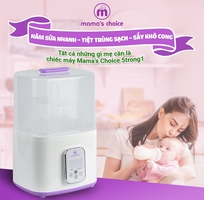 Máy Tiệt Trùng Bình Sữa Mama s Choice 5in1 Tích Hợp Chức Năng Sấy Khô Phụ Kiện và Hâm Sữa Cho Bé