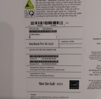 Cần bán Macbook M1 Pro 16” GDTT Q.2