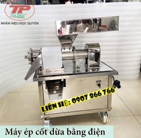 Máy ép cốt dừa tự động bằng điện