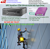 1 HPE StoreEver LTO-6 Ultrium 6250 Tape Drive