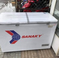 Tủ đông, mát 2 cửa hiệu Sanaky 300L mới 95