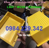 1 Khay nhựa A8, khay đựng kim khí, khay đựng vật tư điện nước