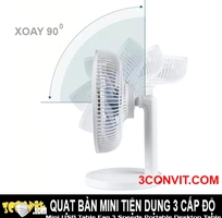 1 Quạt mini để bàn 3 cấp độ tiện dụng