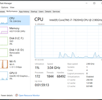 8 Dell 5580 i7-7820 dành cho học tập, văn phòng, kế toán