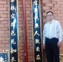 Làm câu đối chữ nho, làm câu đối chữ Hán, làm câu đối gỗ tốt