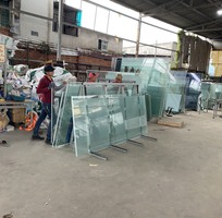 Cung cấp vách kính, cửa kính cường lực tháo dỡ tòa nhà thanh lý.