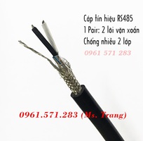 1 Cáp tín hiệu RS485 18AWG 1 Pair bọc 2 lớp chống nhiễu