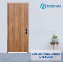 1 Cấu tạo cửa gỗ công nghiệp HDF melamine