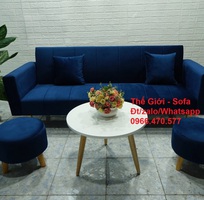 Bàn ghế sofa giường đa năng giá rẻ Nội thất phòng khách chung cư Tp Quy Nhơn