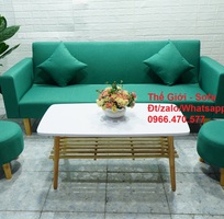 1 Bàn ghế sofa giường đa năng giá rẻ Nội thất phòng khách chung cư Tp Quy Nhơn