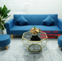 2 Bàn ghế sofa giường đa năng giá rẻ Nội thất phòng khách chung cư Tp Quy Nhơn