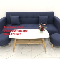 6 Bàn ghế sofa giường đa năng giá rẻ Nội thất phòng khách chung cư Tp Quy Nhơn