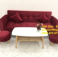 12 Bàn ghế sofa giường đa năng giá rẻ Nội thất phòng khách chung cư Tp Quy Nhơn